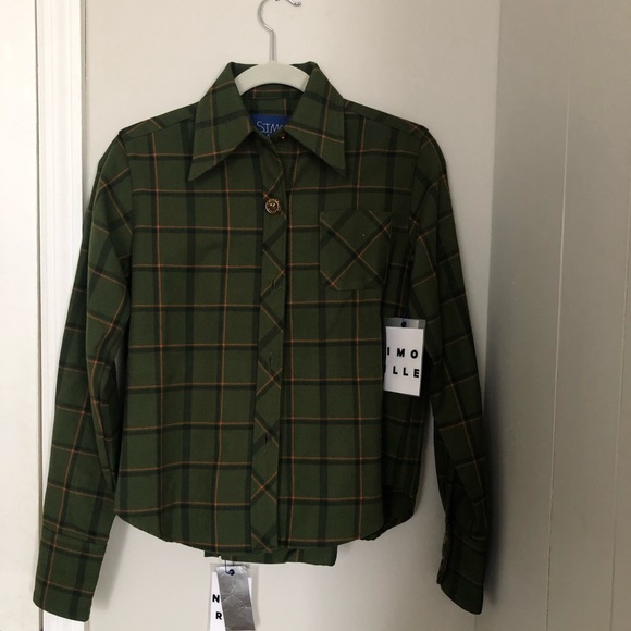 Simon Miller Forest Plaid Shirt - Picture 6 of 6